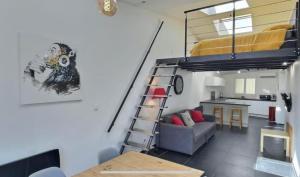 Appartements LE CANAL - Proche centre - parking prive - clim : photos des chambres