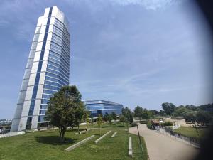 Riverside apartment by the Danube