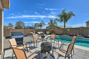 Private Pool and Hot Tub San Tan Valley Home - Coolidge