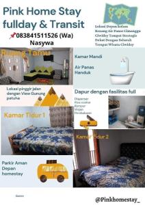 PinkHomestay Ciwidey