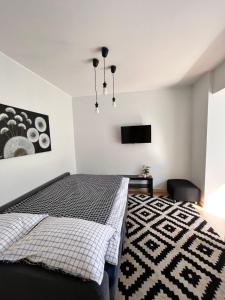 Stilingi šaulio skulptūros apartamentai