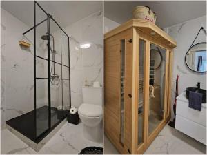 Appartements Evasion Romantique avec spa et sauna : photos des chambres