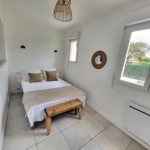 Bel appartement avec jardin de 30m2 , climatisé avec parking et arrivée autonome - 撒莱