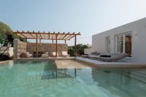 Mikri Santa Maria Beachvilla Pool Paros - Santa Maria