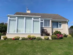 ‘Sea Glimpse’ in the coastal Devon village of East Prawle - West Prawle