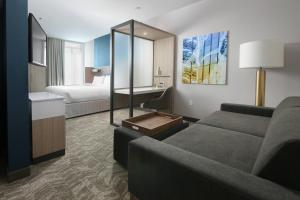 Suite, 1 King, Sofa bed, Trundle bed room in SpringHill Suites Texas City