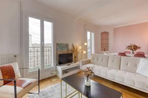 Appartements * L'elegant * Paris a 6 minutes : photos des chambres