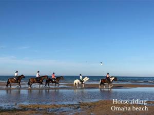 Maisons de vacances Double J - Omaha beach : photos des chambres