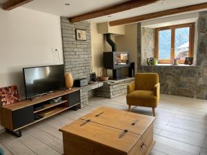 Maisons de vacances Maison a Seez 170m2 : photos des chambres