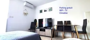 Studio zen boulevard proche aéroport Saint-Denis - Bois de Nèfles