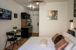 Appartements Appart-hotel de standing avec jacuzzi privatisable en option : photos des chambres