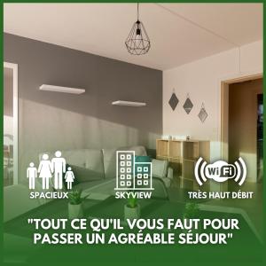 Appartements LeSaumurTranquille - Les VioIettes : photos des chambres