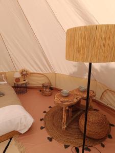 Tentes de luxe Tipi : photos des chambres