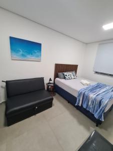 Loft em prédio em frente à praia