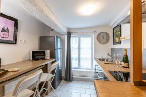 Appartements Esope-Ravissant T2 en plein centre de Chateau-Thierry : photos des chambres