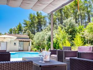 Maisons de vacances Holiday Home Cros de Gourdin by Interhome : photos des chambres