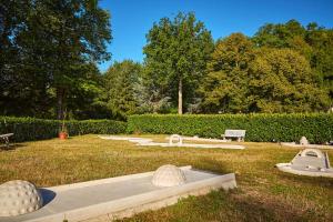 Campings Location mobil-home,ile de France,avec piscine,havre de paix au coeur d' une foret : photos des chambres