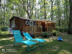 Campings Location mobil-home,ile de France,avec piscine,havre de paix au coeur d' une foret : Mobile Home