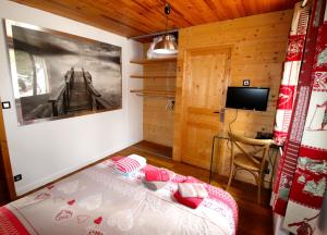 Chalets Ski-in/Ski-out Chalet, Quiet Location, and Jacuzzi : photos des chambres