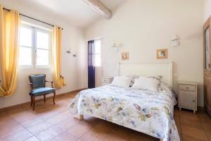 Maisons d'hotes Mas de Lure : Chambre Lit Queen-Size - Vue sur Jardin