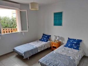 Villa 6 personnes dans résidence calme, grande terrasse, 5 mn de la plage