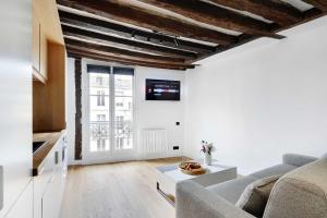 Appartements Studio 2P renovated rue des Archives Marais Clim 4 : photos des chambres