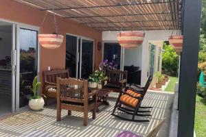 Hermosa casa de campo en ambiente tranquilo.