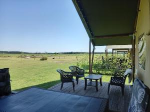 Comfort Safaritent 6 pers en Mini Camping