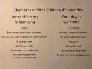 B&B / Chambres d'hotes Chateau d'Ingrandes : photos des chambres