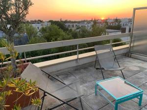 Appartements JO 2024 - Duplex with roof top and view : photos des chambres