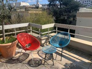 Appartements JO 2024 - Duplex with roof top and view : photos des chambres