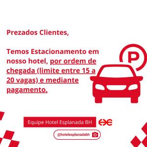 Hotel Esplanada Belo Horizonte - Proximo a Estacao de Trem