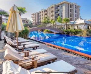 Deluxe Appartements in Cascadas Family Resort Sunny Beach - 阳光海滩