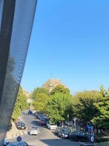 Palazzo Luxury Suite - View to Liston square & Old Fortress of Corfu old town