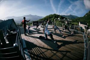 Maisons de vacances Maison de vacances avec terrasse panoramique et vue sur les Pyrenees : photos des chambres