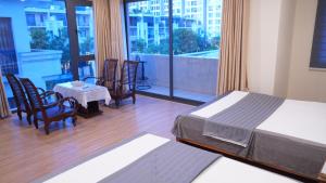 Villa Biêt thự Hùng Thắng Bãi cháy - chỉ thuê tầng 3 &4 - KHÔNG NGUYÊN CĂN