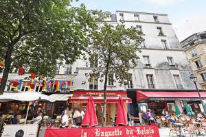 Appartements Cosy renovated 1BDR on rue des Archives Marais Clim 5 : photos des chambres