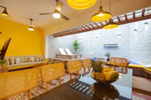 Acogedora Casa 3CM en getsemani con piscina y wifi