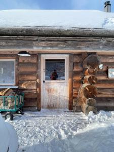 Chalets Chalet au bord d'un etang prive, Massif du Sancy : Chalet 3 Chambres