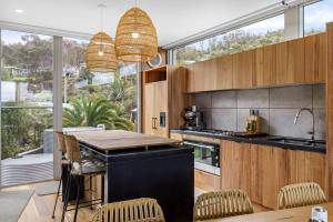 Six Degrees - beach across the road