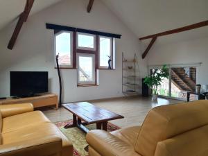 Maisons de vacances Grange Des Arts : photos des chambres