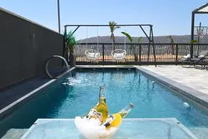 נופש הלל - וילה מהממת עם בריכה פרטית, ג'קוזי וממ"ד ליד הכנרת - Massad