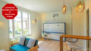 Appartements Studio de Luxe Meuble ,Clim et Parking Options, lave-linge : Appartement 1 Chambre