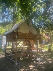 Le bivouac-tente chez Camille