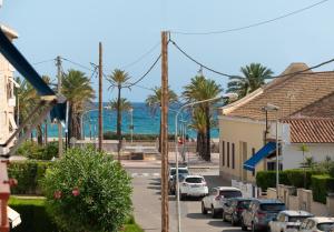 Beach flat with terrace