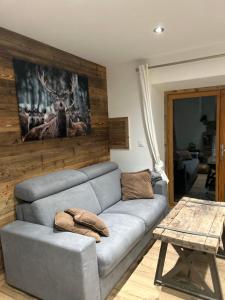 Appartements Logement avec jardin et vue panoramique MontBlanc : photos des chambres
