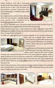 PAZHOOR RESIDENCY HOME Stay