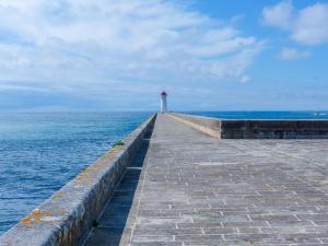 Appartements Beautiful apartment in the Finistere with sea view : photos des chambres