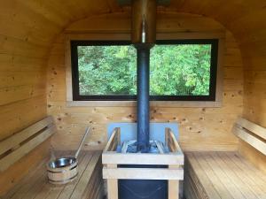 Szeroki Bór oaza w Puszczy z Sauną, Banią i Jacuzzi