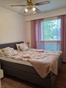 Viihtyisä saunallinen kaksio lentokentän lähellä - Jokivarsi